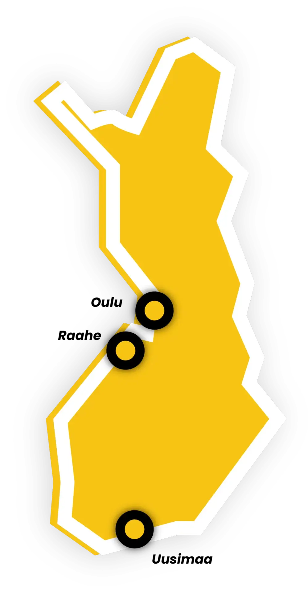 Maalauspartio toiminta-alueet Suomessa